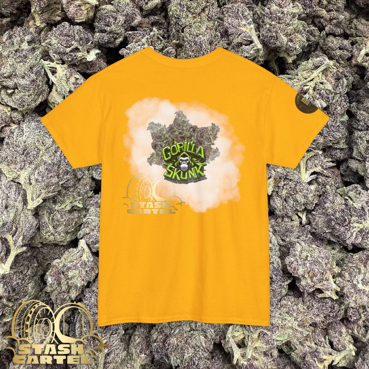 Gorilla Skunk Tee – Primal Funk Meets Classic Skunk Unisex Heavy Cotton Tee
