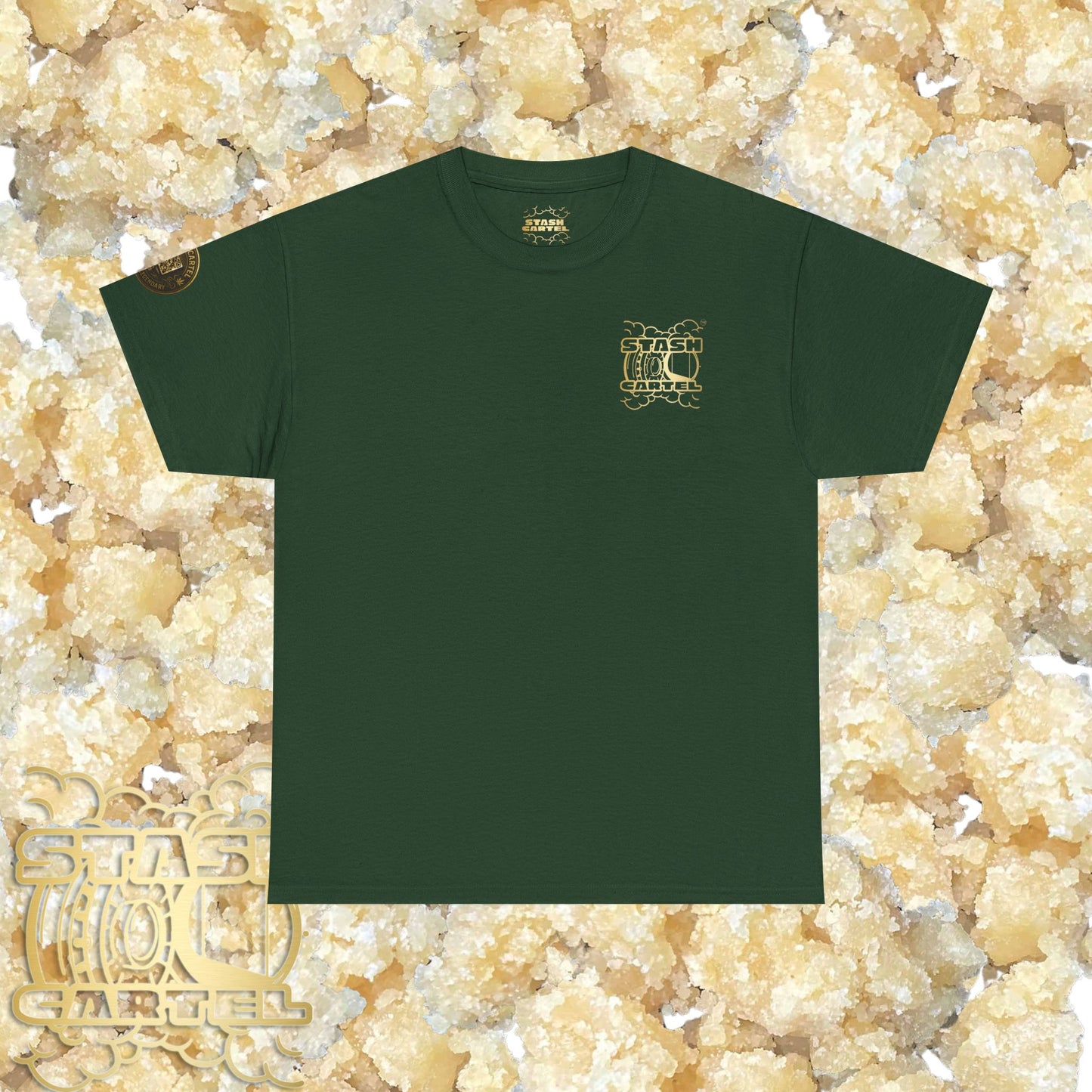 GMO Sherbet Sugar Wax Tee – Full Spectrum Drip, Loud & Creamy Unisex Heavy Cotton Tee