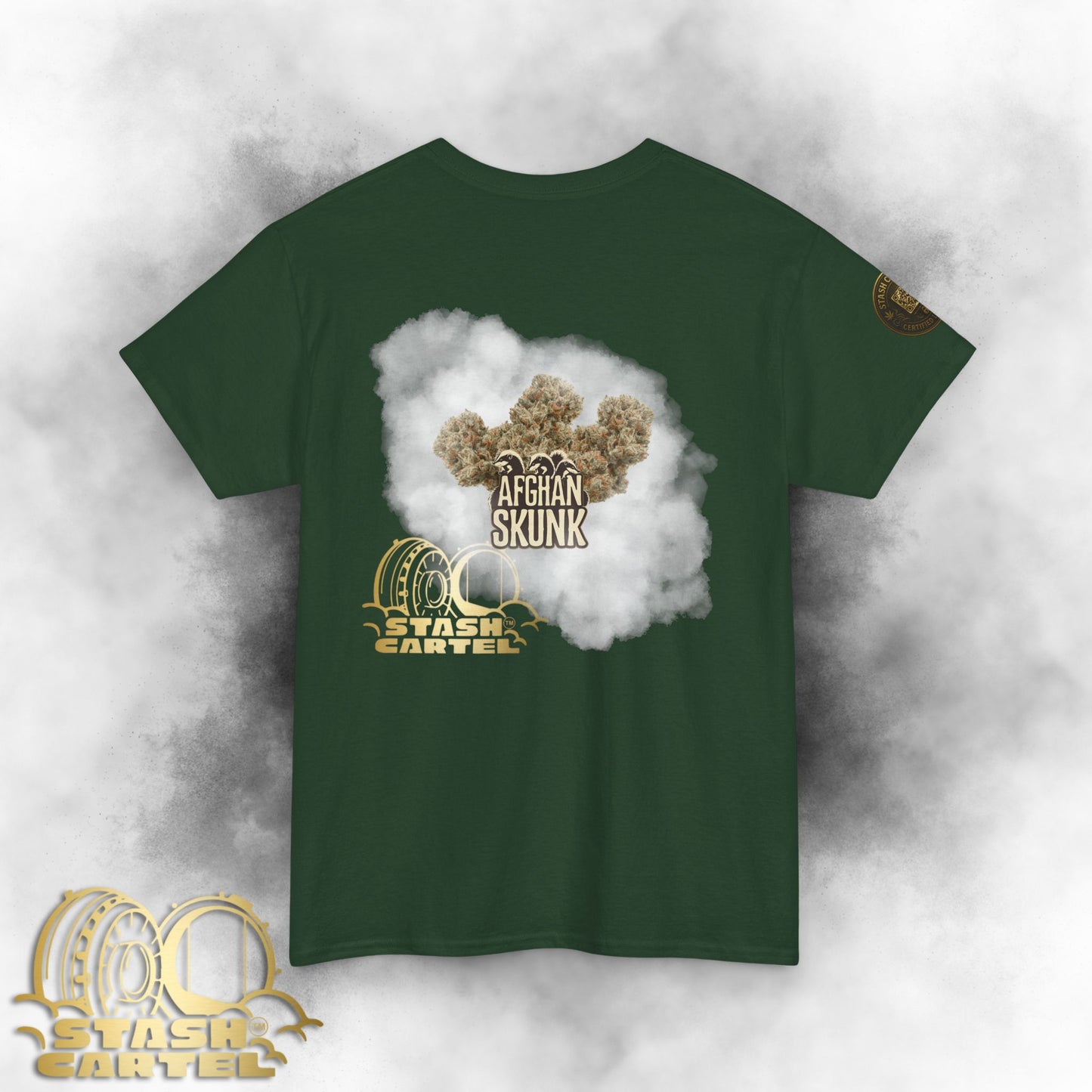 Afghan Skunk Tee – Classic Landrace Funk Unisex Cotton Tee