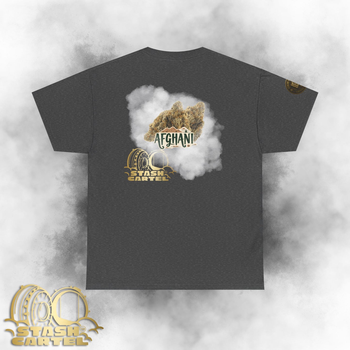Afghani Tee – Earthy Heritage Indica OG Unisex Heavy Cotton Tee