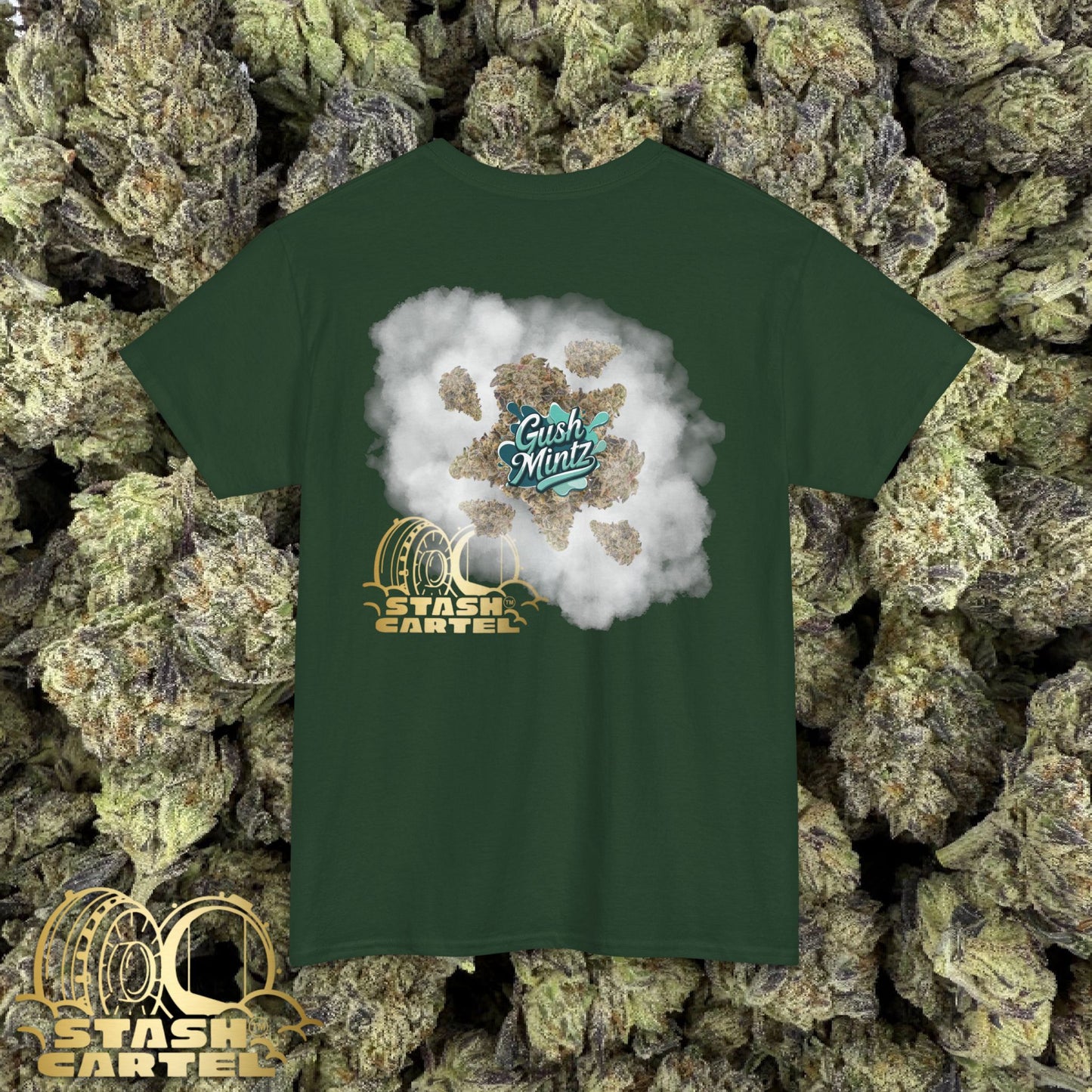 Gush Mintz Tee – Luxury Gas, Frosted Loud Unisex Heavy Cotton Tee