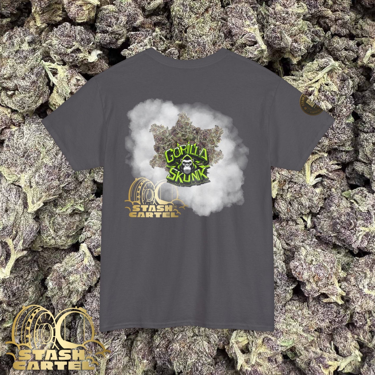 Gorilla Skunk Tee – Primal Funk Meets Classic Skunk Unisex Heavy Cotton Tee