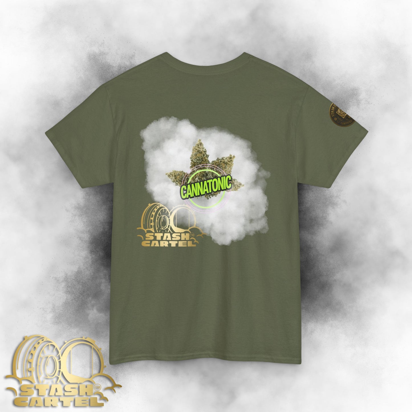 Cannatonic Tee – Balanced CBD Power Unisex Cotton Tee