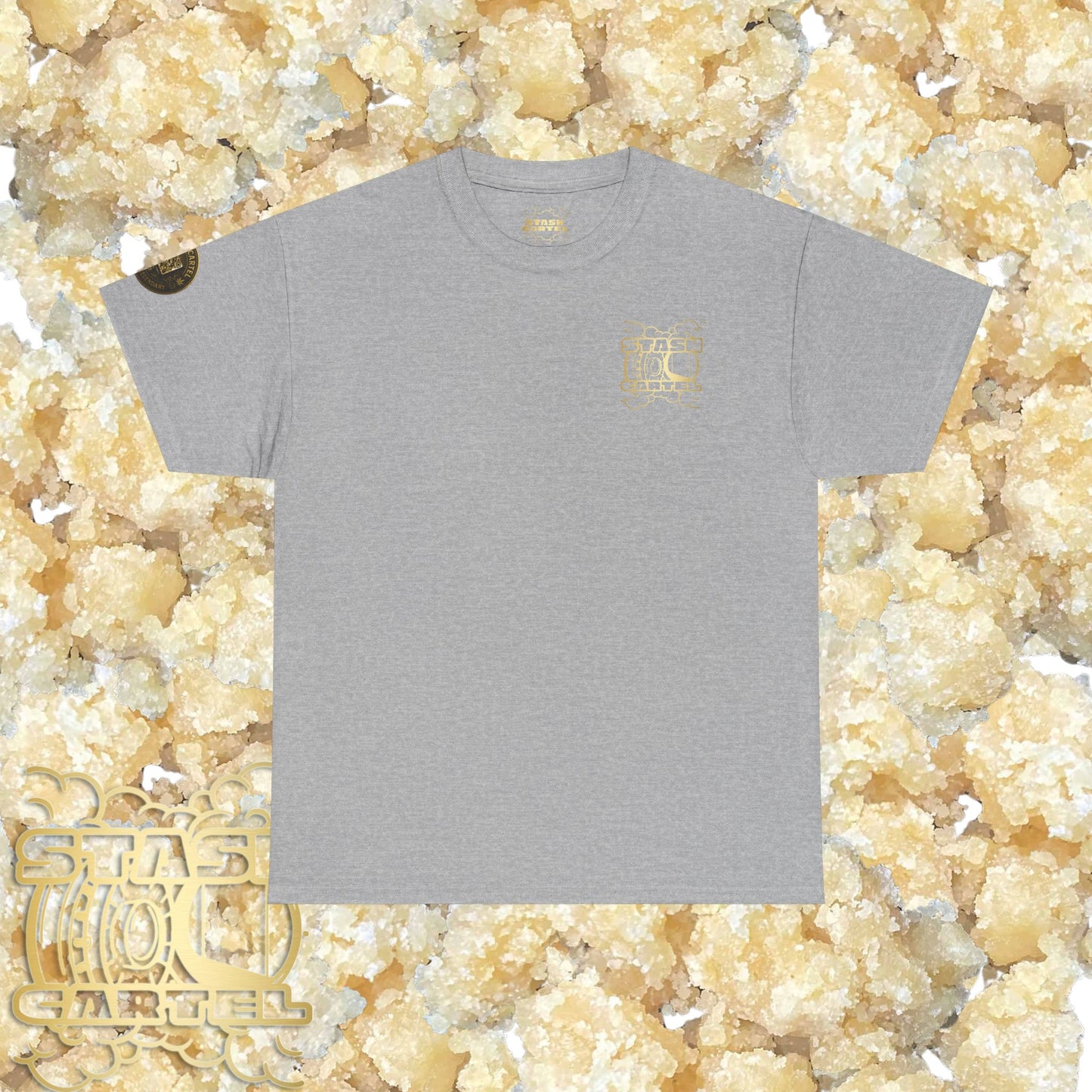 GMO Sherbet Sugar Wax Tee – Full Spectrum Drip, Loud & Creamy Unisex Heavy Cotton Tee