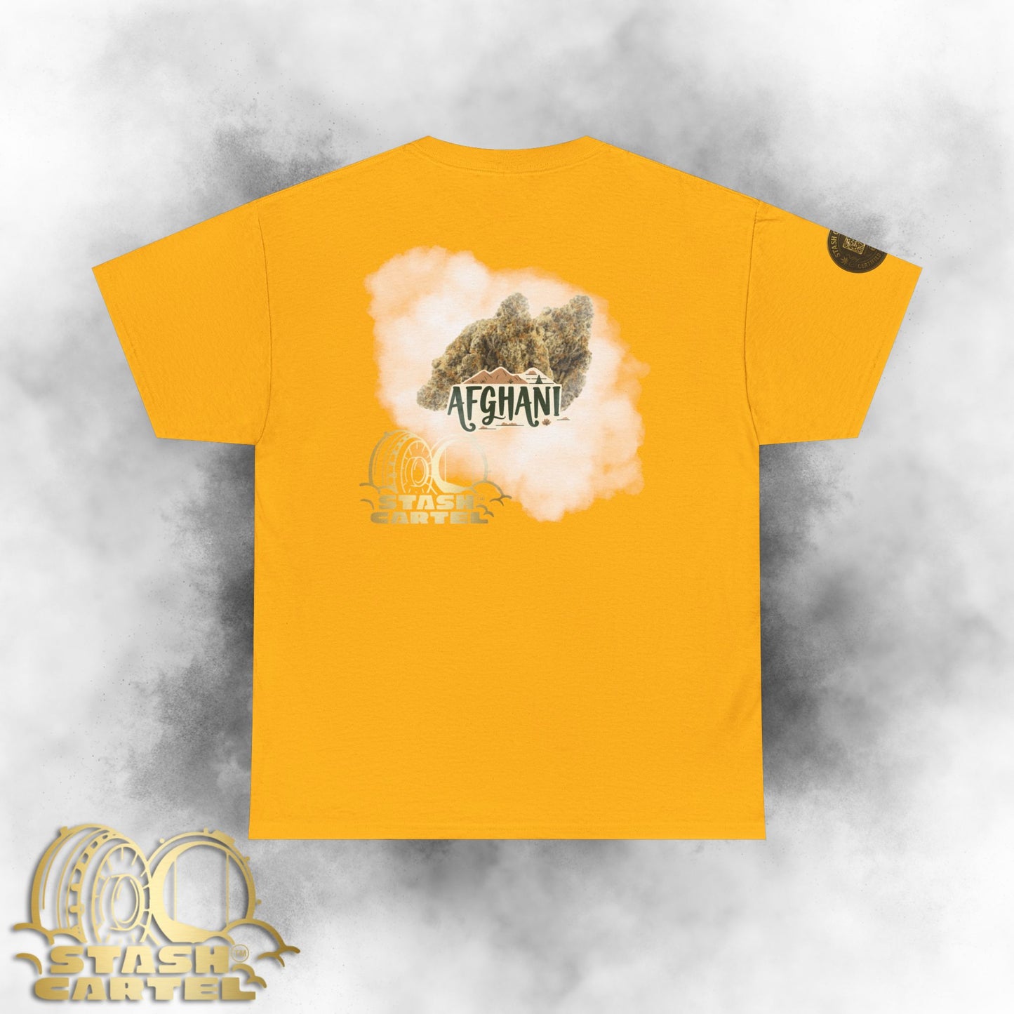 Afghani Tee – Earthy Heritage Indica OG Unisex Heavy Cotton Tee