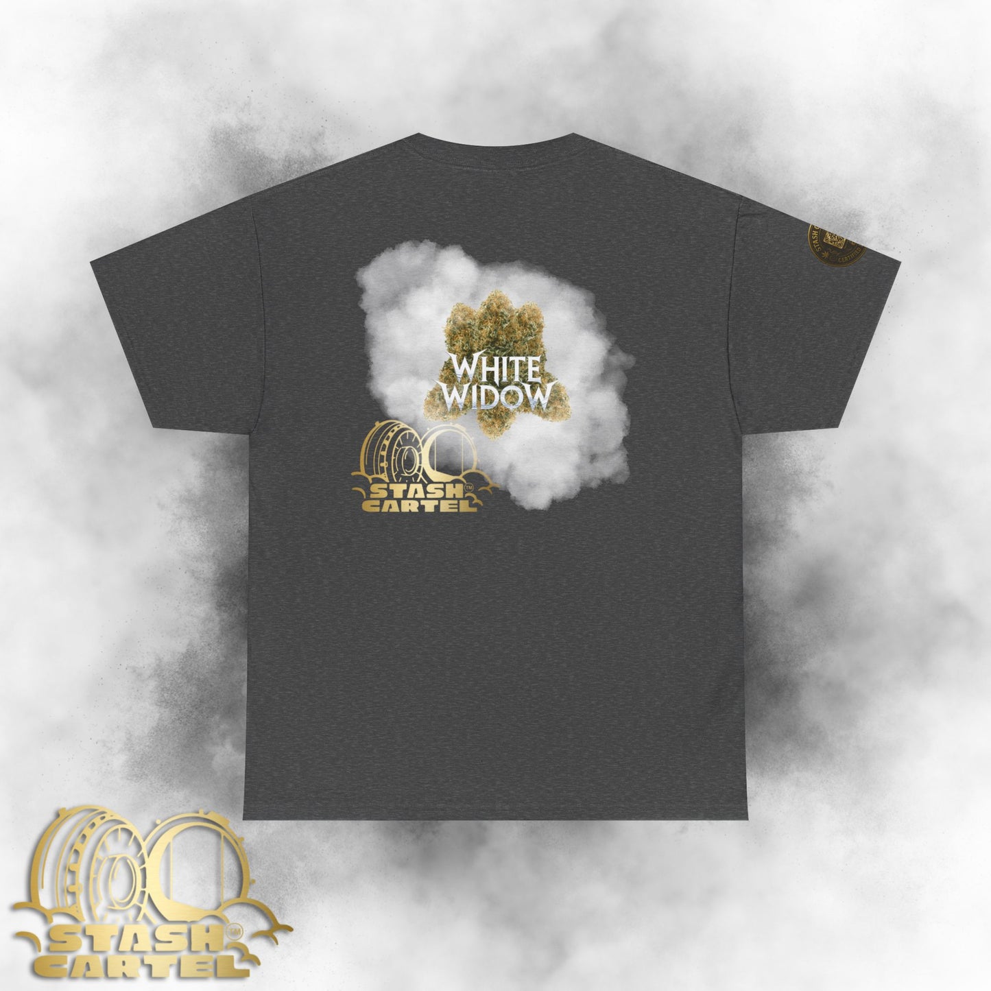 White Widow Tee – Frosted Hybrid Knockout Unisex Heavy Cotton Tee