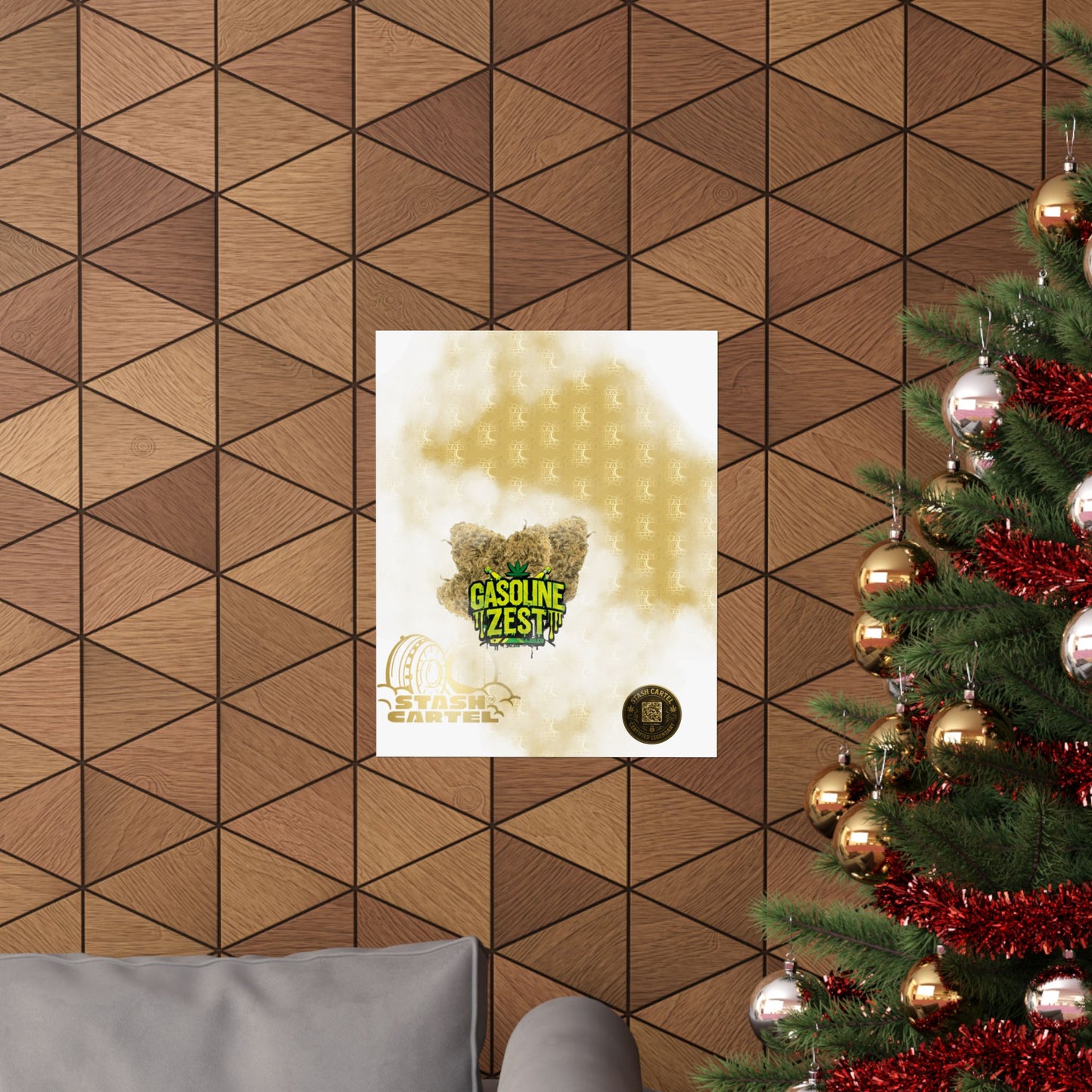 ⛽🍋 Gasoline Zest Poster – Zesty Diesel Hybrid Wall Art with Bold Flavor