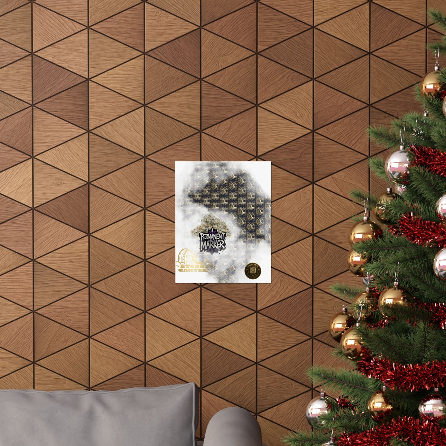 🖊️💥 Permanent Marker Poster – Loud Hybrid Wall Print with Candy Gas & Funk