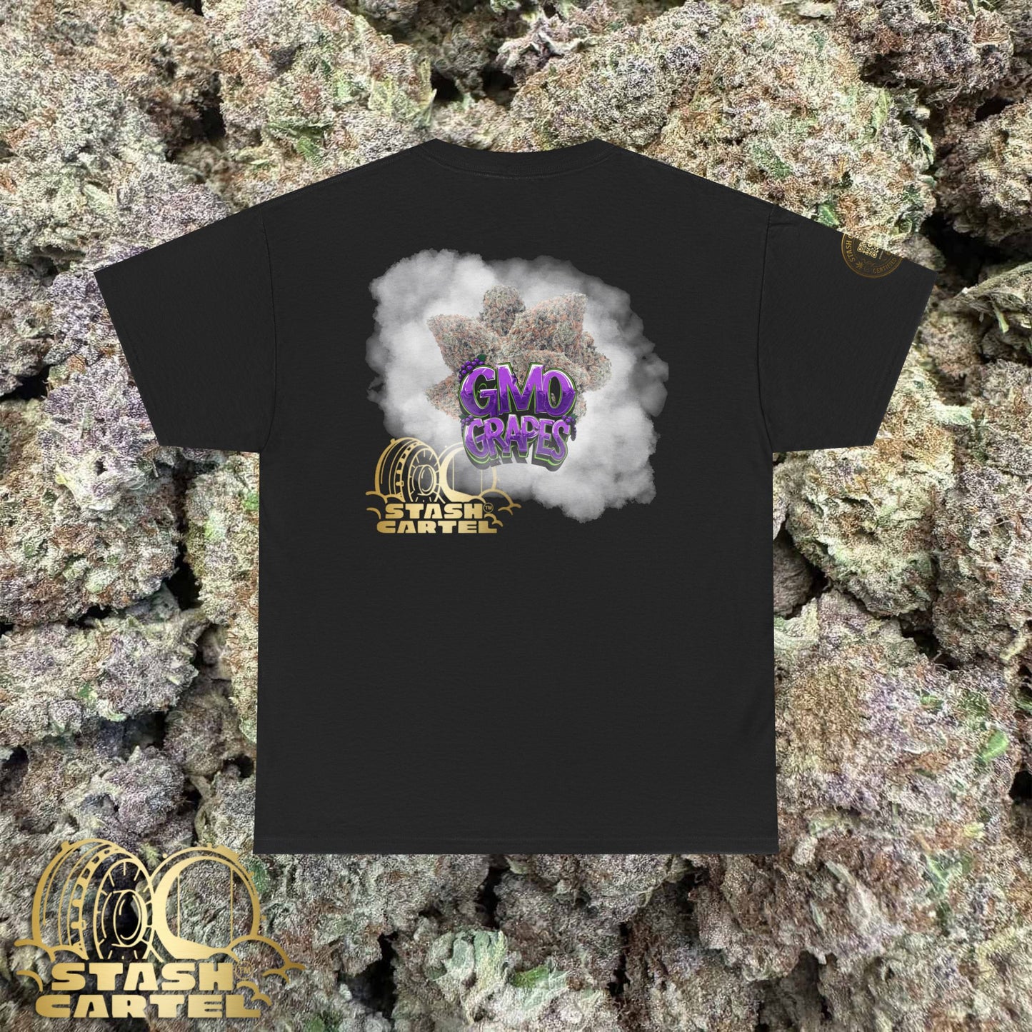 GMO Grapes Tee – Heavy Funk, Purple Drip, Legendary Loud Unisex Graphic Tee