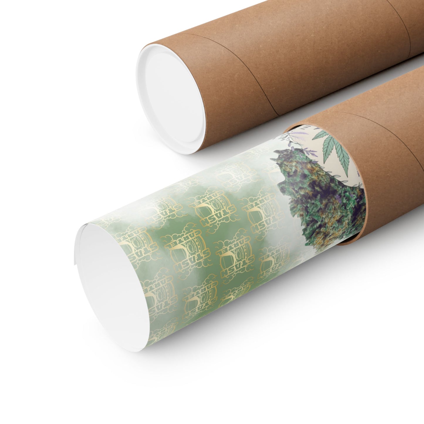💚🎭 Harlequin Poster – Balanced CBD Poster for Calm & Creativity