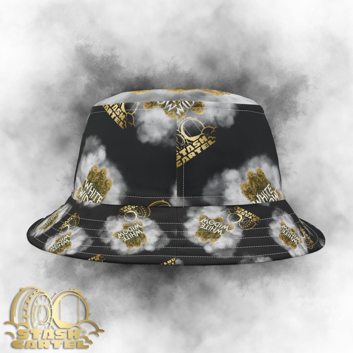 White Widow Bucket Hat – Clean Heat with Global Cult Classic Energy