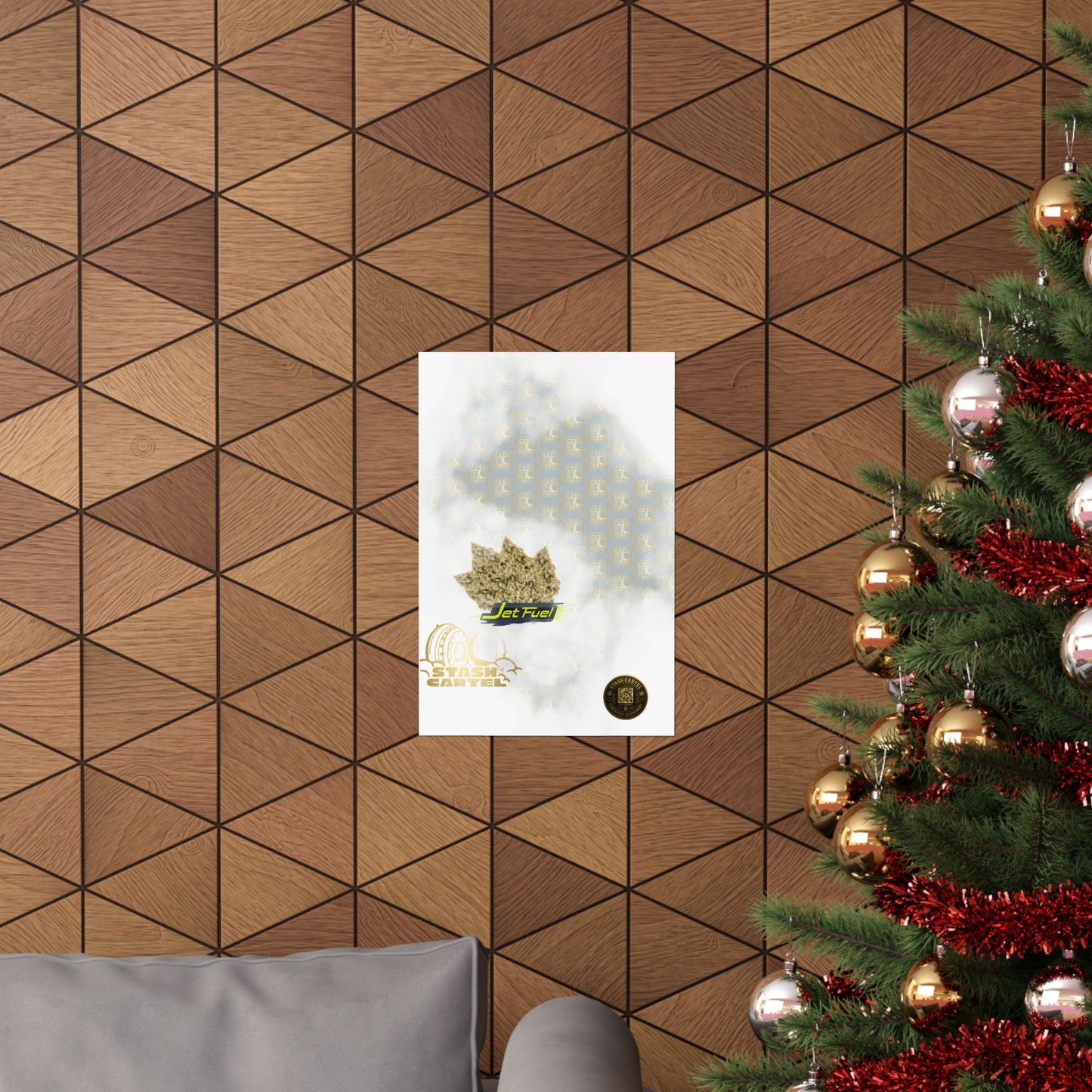 ✈️⛽ Jet Fuel Poster – High-Octane Sativa Wall Art with Pure Diesel Power