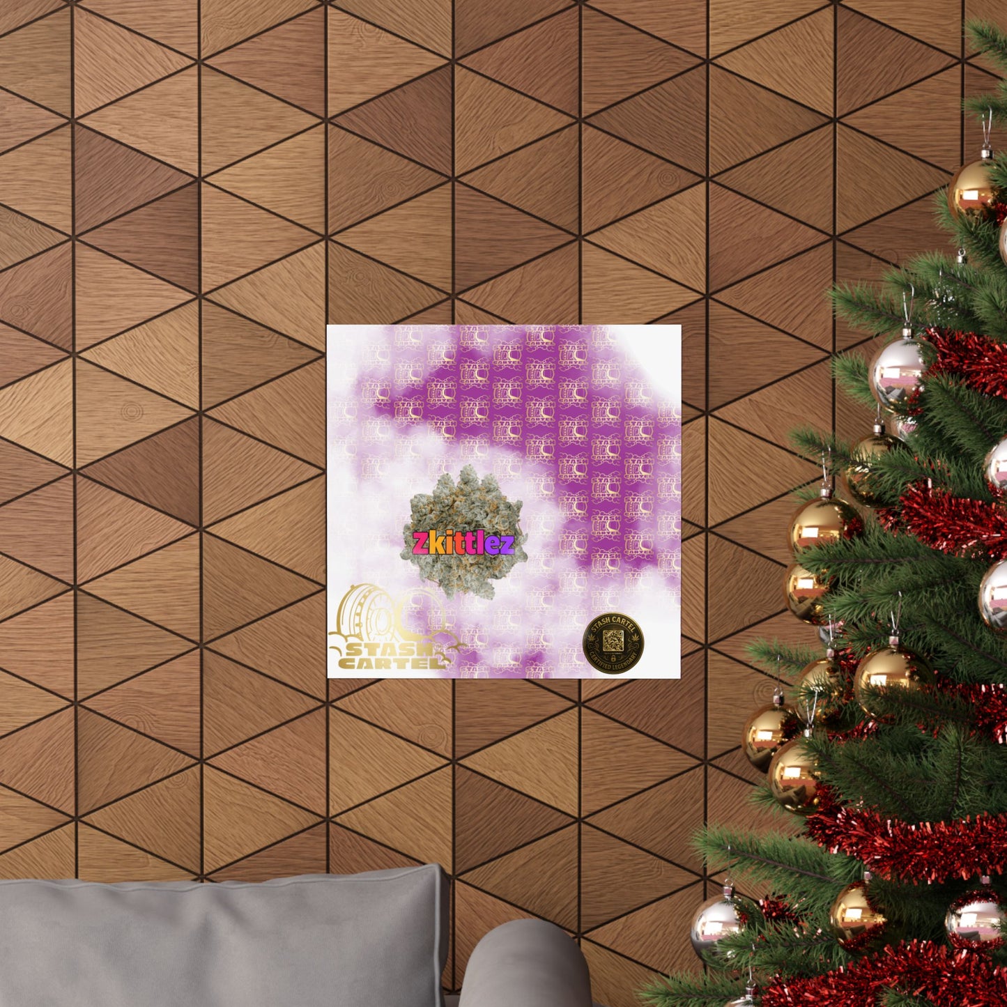 🌈 "Zkittlez" Award-Winning Hybrid Fruit Poster