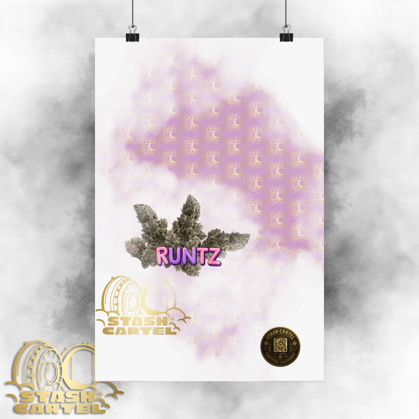 🍭🔥 Runtz Poster – Exotic Candy Gas Poster with Cult Status Flavor