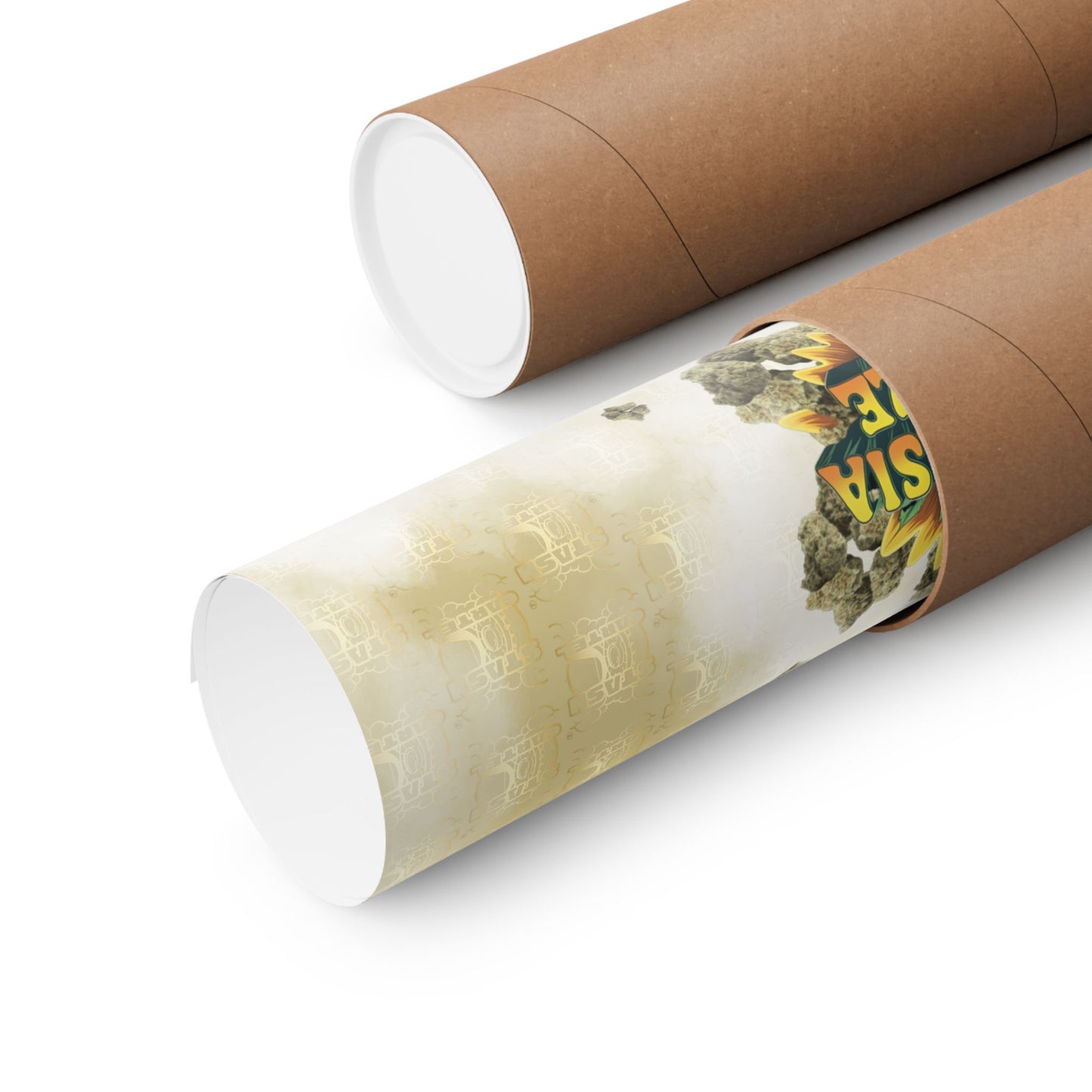 🌀🍋 Amnesia Haze Poster – Psychedelic Sativa Print for Mental Elevation