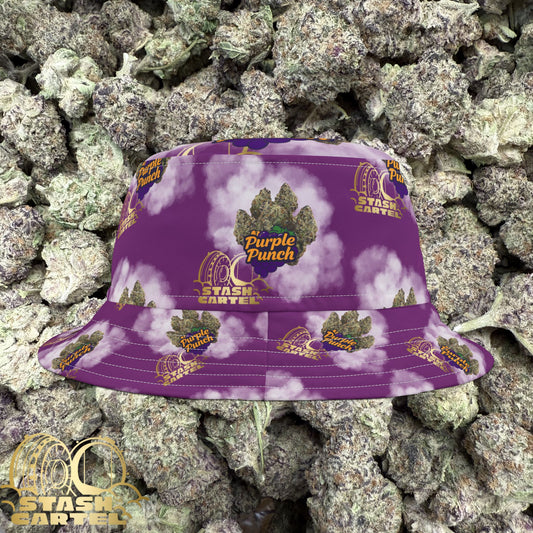 Purple Punch Bucket Hat – Fruity Knockout with Cozy Drip