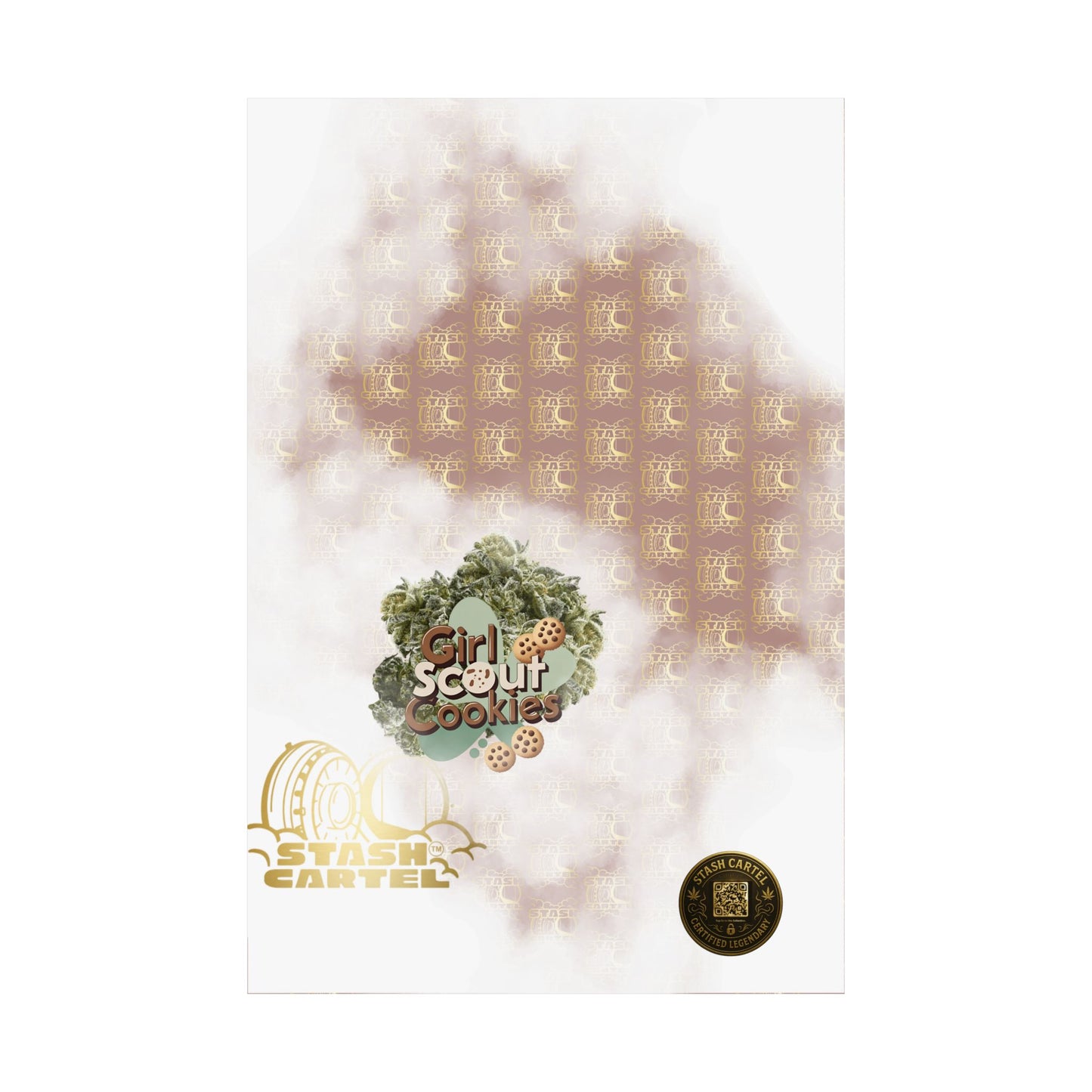 Girl Scout Cookies Legendary Hybrid Poster Art – Sweet & Loud Cannabis Decor