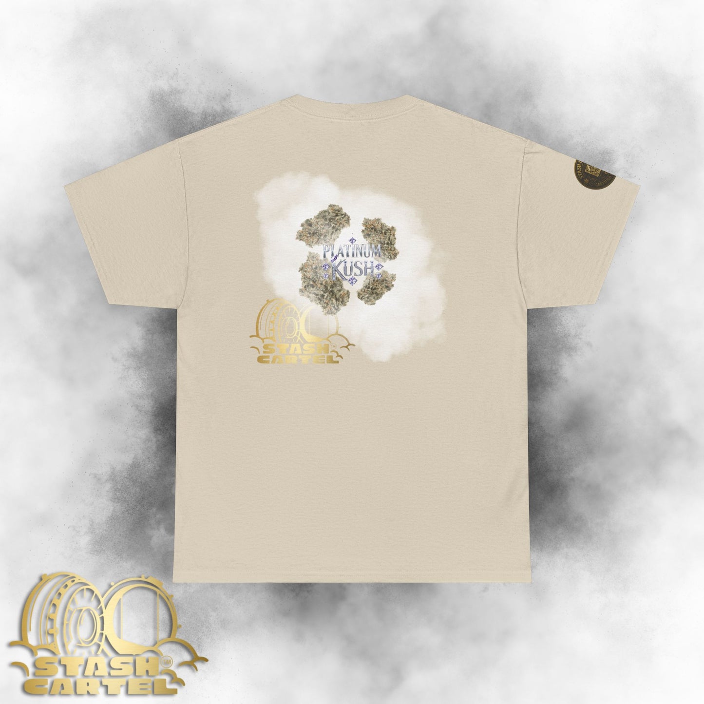Platinum Kush Tee – Frosty Nightcap Gas Unisex Heavy Cotton Tee