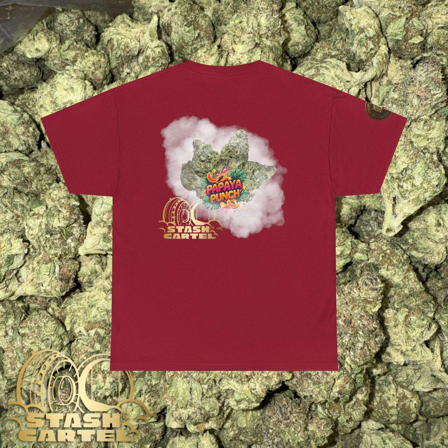 Papaya Punch Tee – Exotic Fruit Funk Unisex Cotton Tee