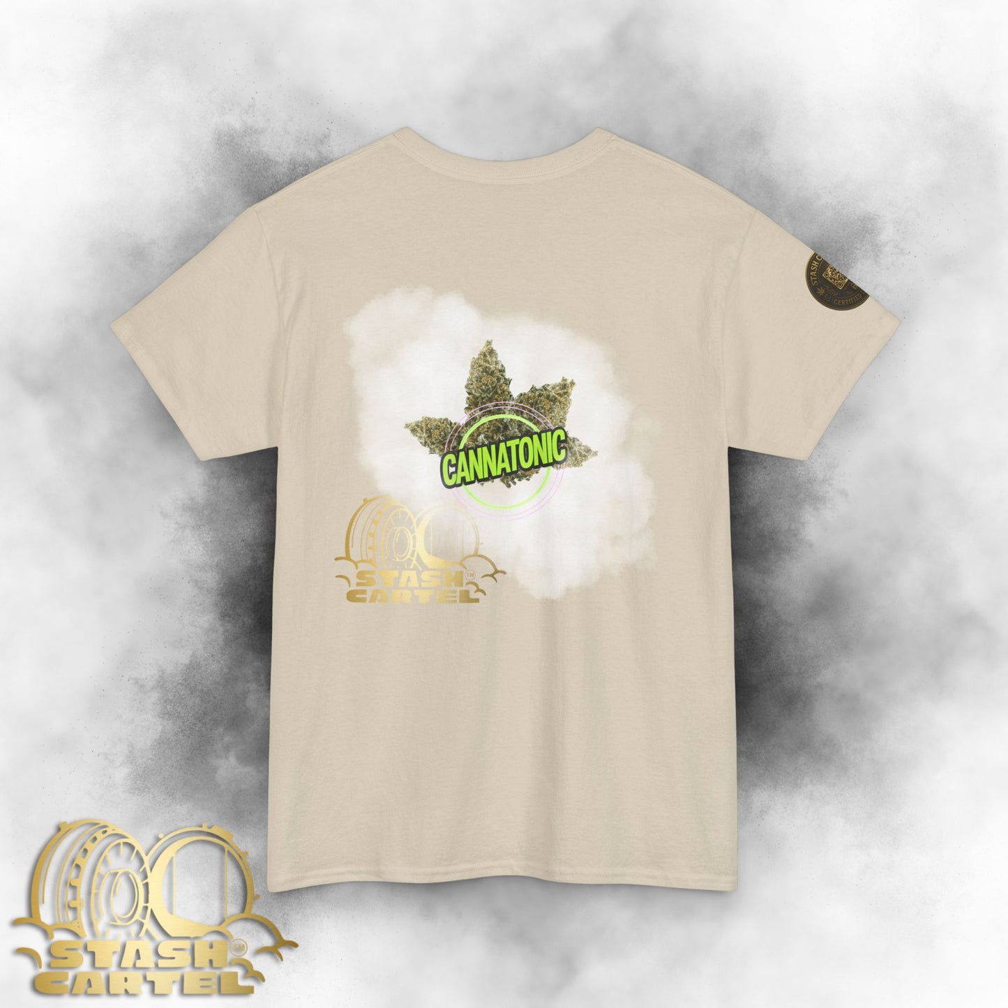 Cannatonic Tee – Balanced CBD Power Unisex Cotton Tee