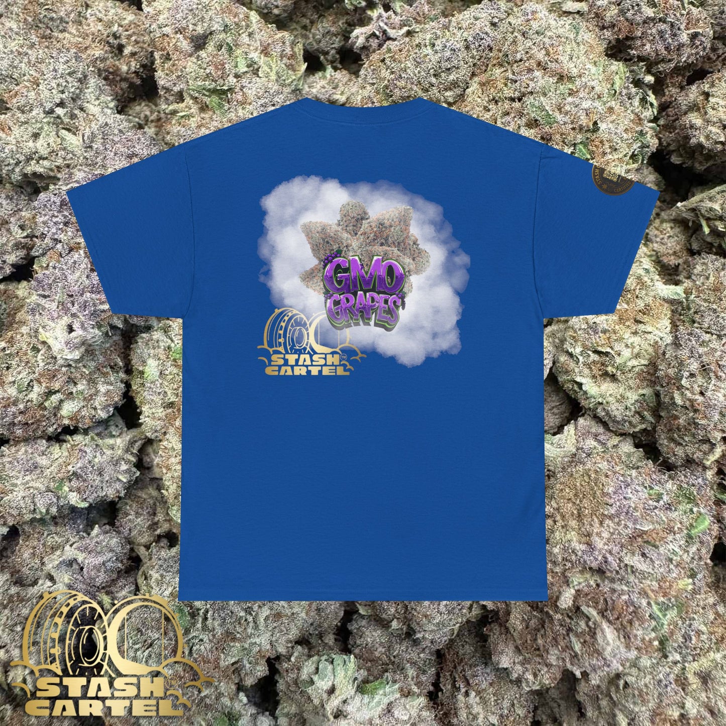 GMO Grapes Tee – Heavy Funk, Purple Drip, Legendary Loud Unisex Graphic Tee