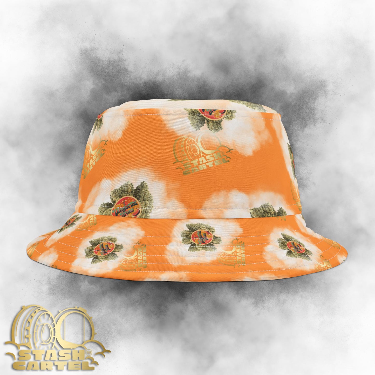 Tangerine Dream Bucket Hat – Bright Citrus Drip for Optimistic Vibes