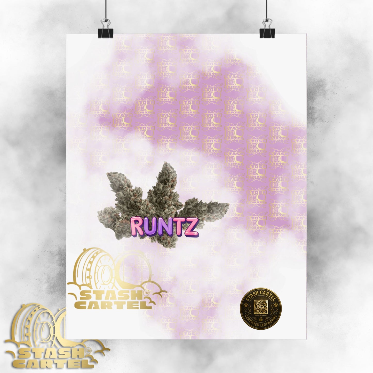 🍭🔥 Runtz Poster – Exotic Candy Gas Poster with Cult Status Flavor
