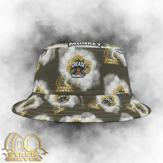 Grease Monkey Bucket Hat – Sticky Style with Loud Gas Drip