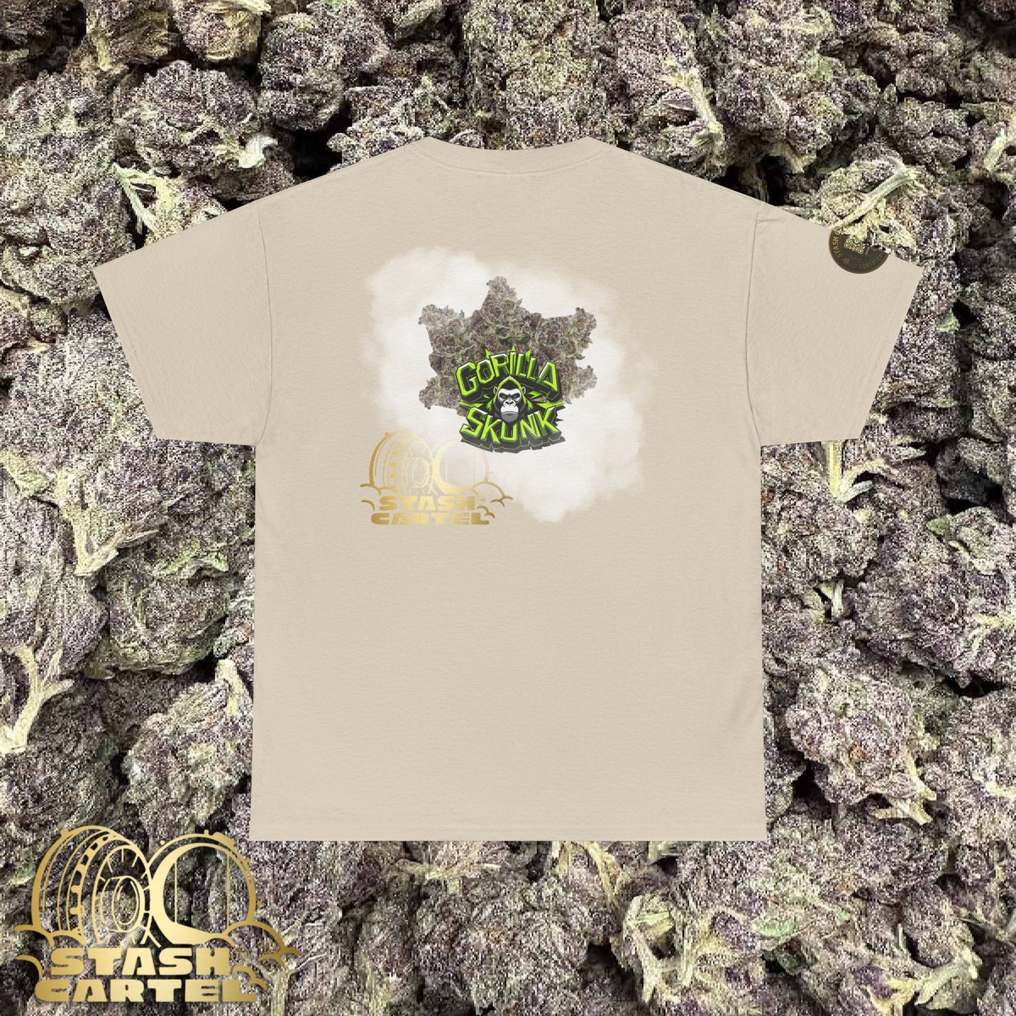Gorilla Skunk Tee – Primal Funk Meets Classic Skunk Unisex Heavy Cotton Tee
