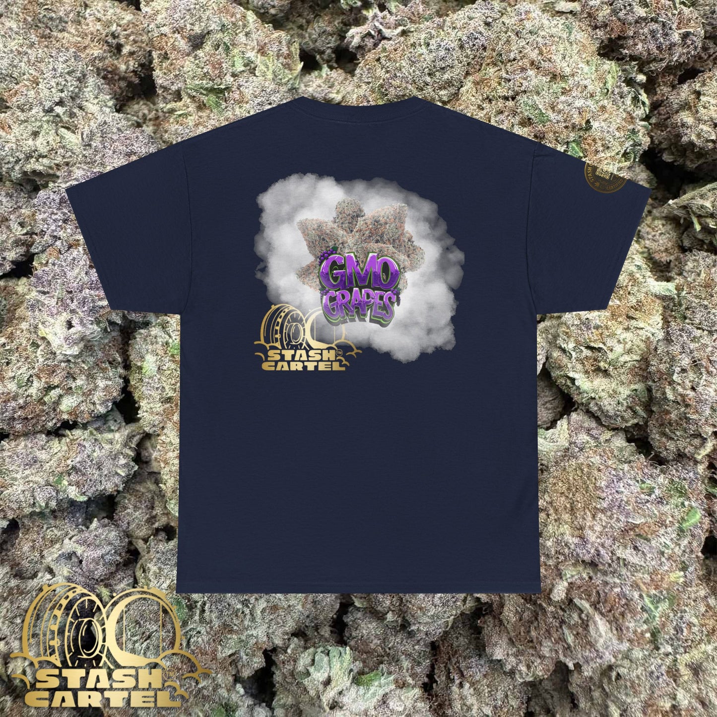 GMO Grapes Tee – Heavy Funk, Purple Drip, Legendary Loud Unisex Graphic Tee