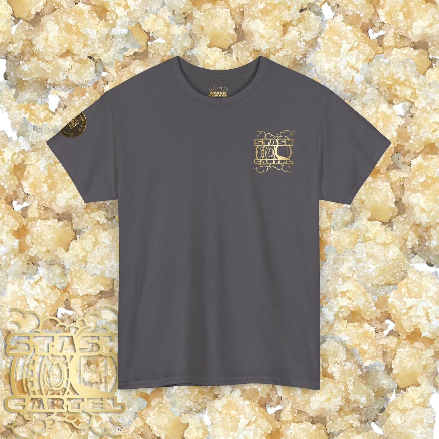 GMO Sherbet Sugar Wax Tee – Full Spectrum Drip, Loud & Creamy Unisex Heavy Cotton Tee