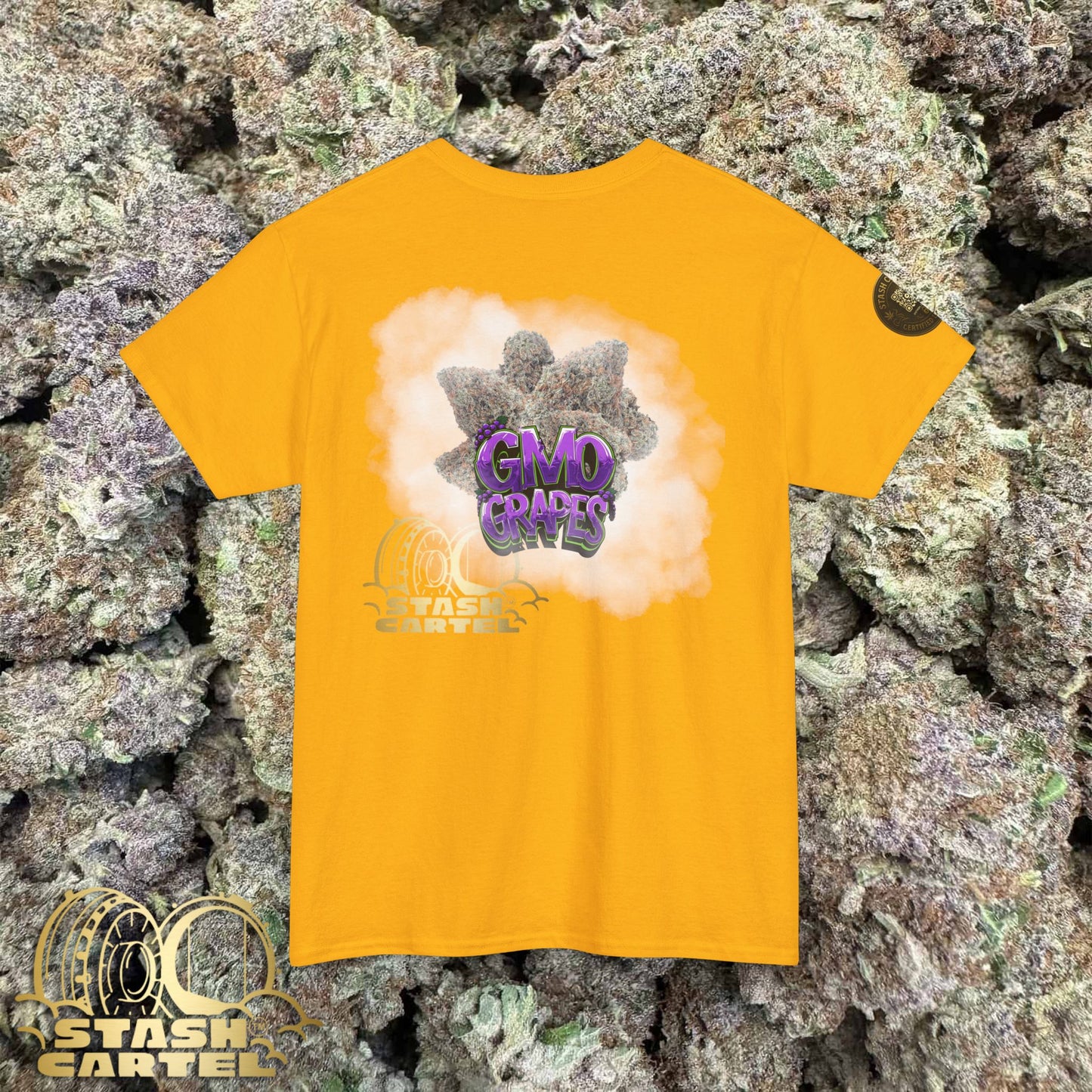 GMO Grapes Tee – Heavy Funk, Purple Drip, Legendary Loud Unisex Graphic Tee