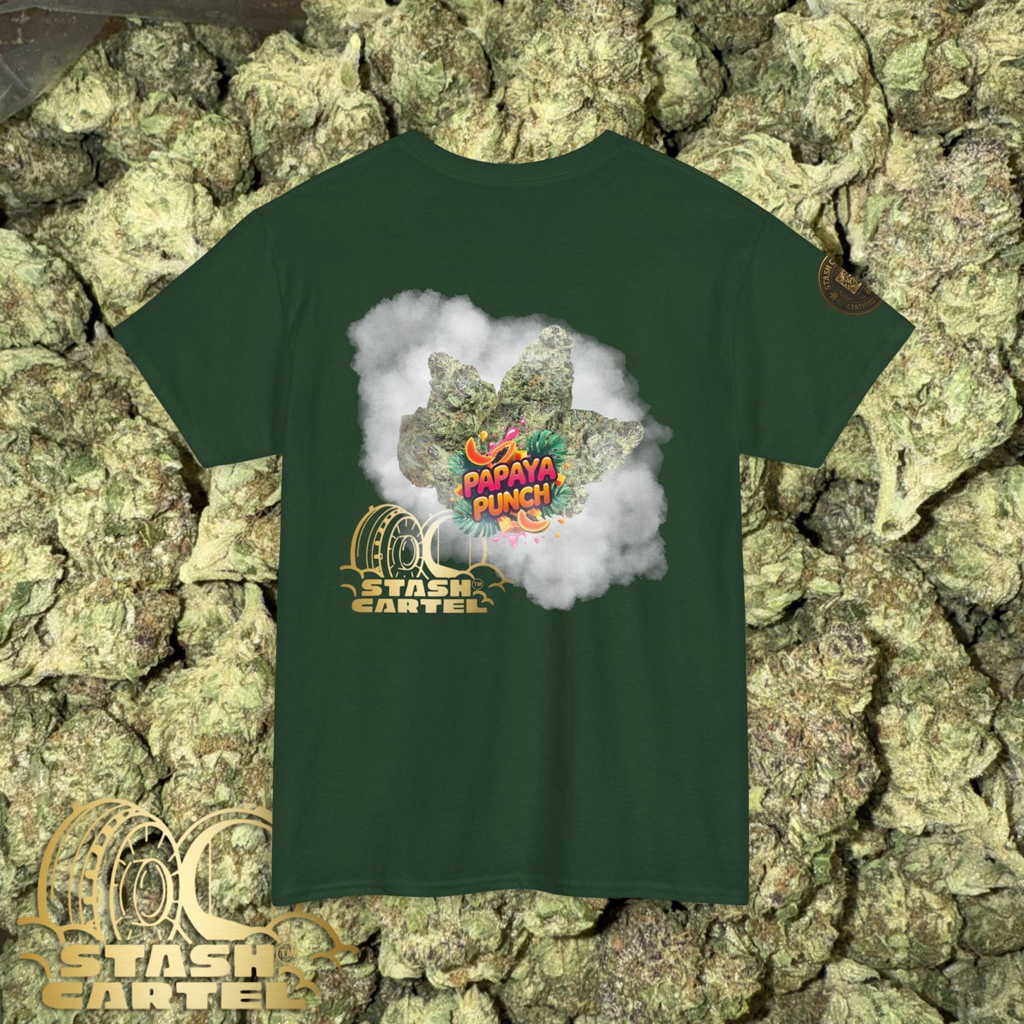 Papaya Punch Tee – Exotic Fruit Funk Unisex Cotton Tee