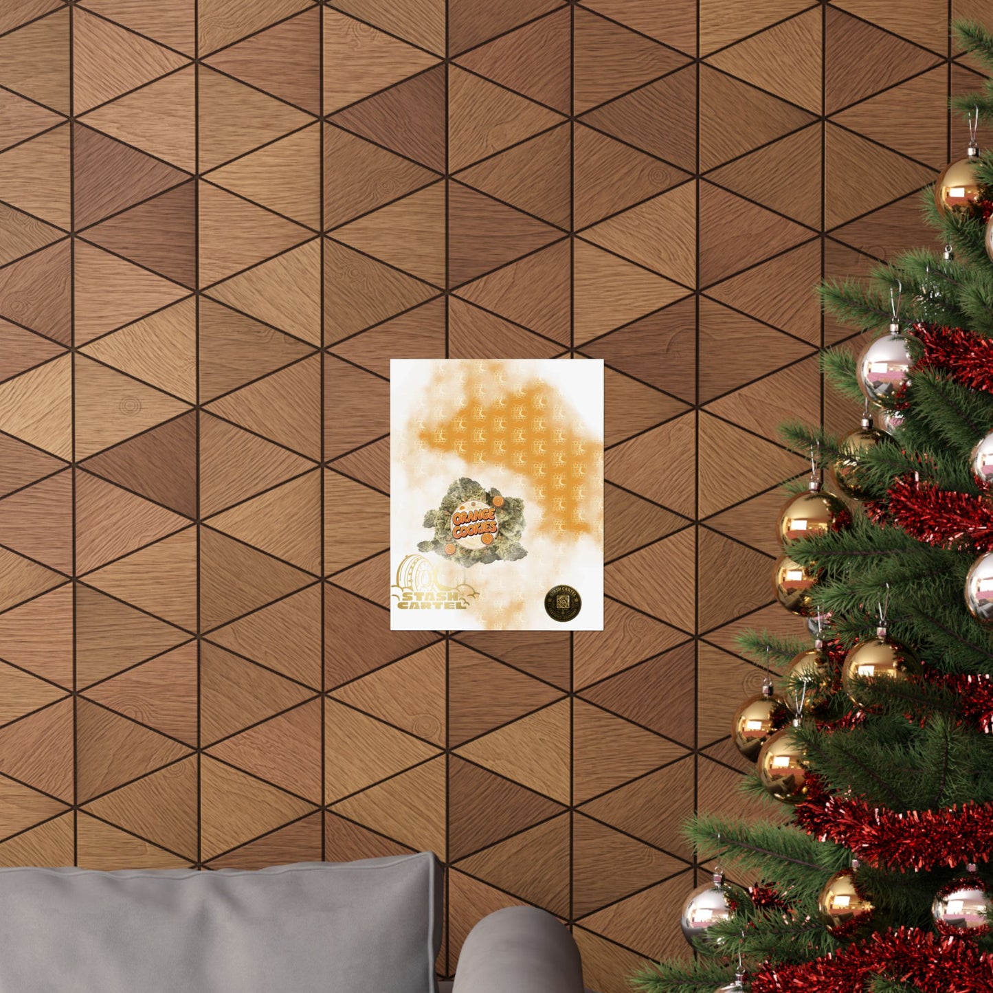 🍊🍪 Orange Cookies Poster – Zesty Cookie Gas Hybrid Poster with Citrus Burst