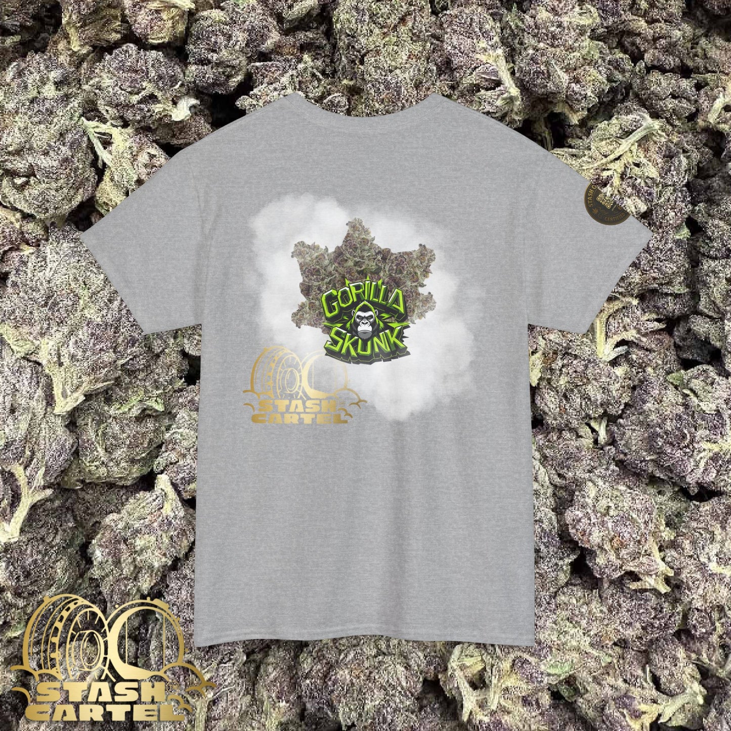 Gorilla Skunk Tee – Primal Funk Meets Classic Skunk Unisex Heavy Cotton Tee