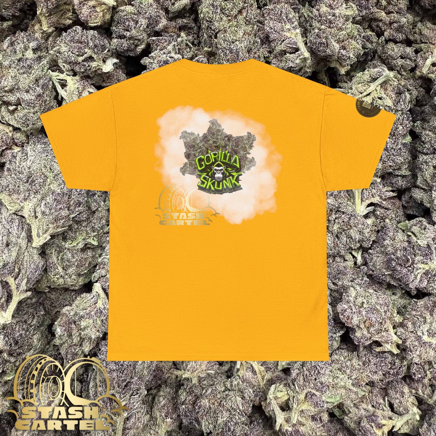 Gorilla Skunk Tee – Primal Funk Meets Classic Skunk Unisex Heavy Cotton Tee