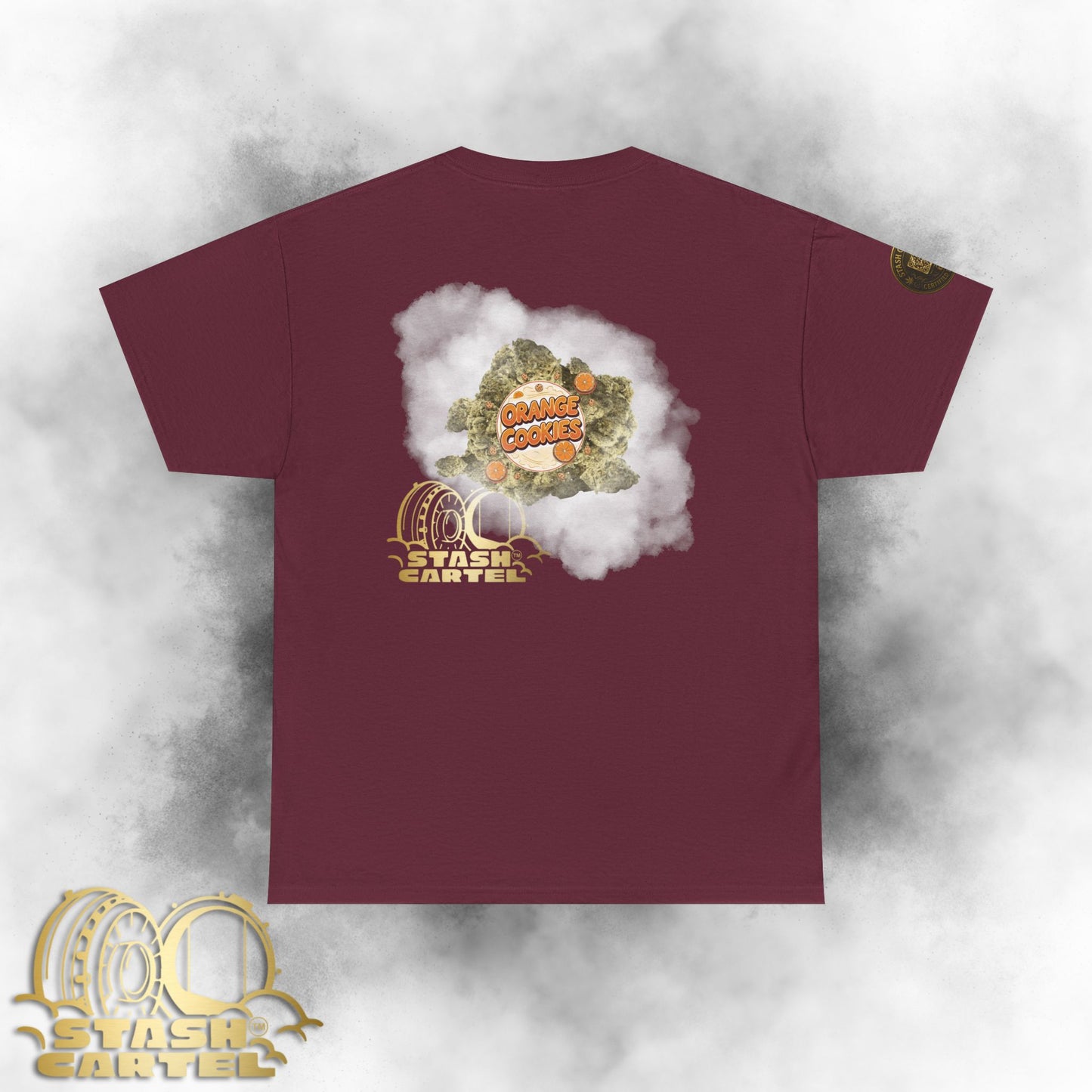 Orange Cookies Tee – Zesty Cream Dream Unisex Cotton Tee