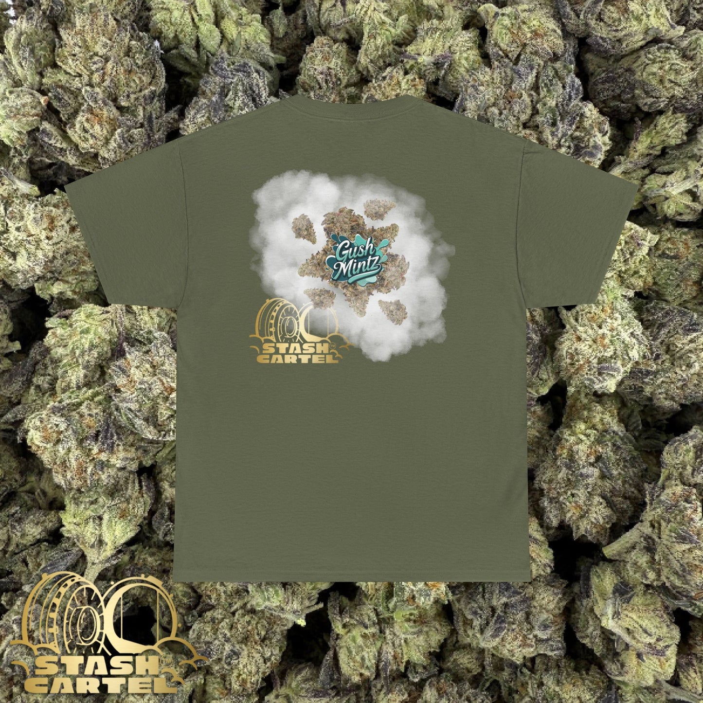 Gush Mintz Tee – Luxury Gas, Frosted Loud Unisex Heavy Cotton Tee