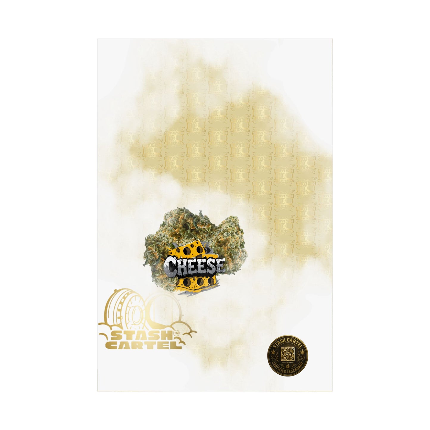🧀🌀 Cheese Poster – Iconic UK Hybrid with Funky Cheddar & Bold Euphoria