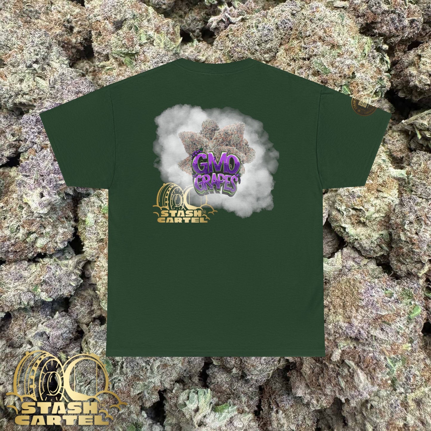 GMO Grapes Tee – Heavy Funk, Purple Drip, Legendary Loud Unisex Graphic Tee