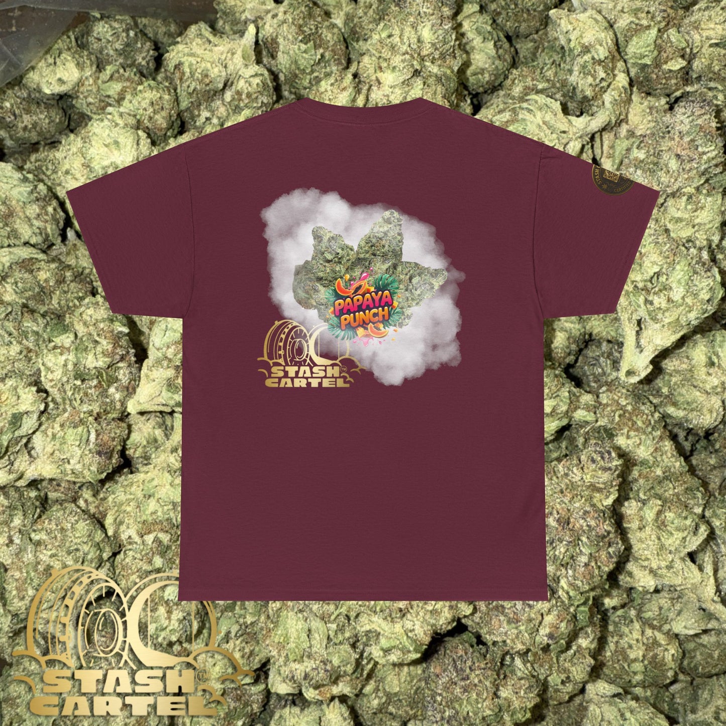 Papaya Punch Tee – Exotic Fruit Funk Unisex Cotton Tee