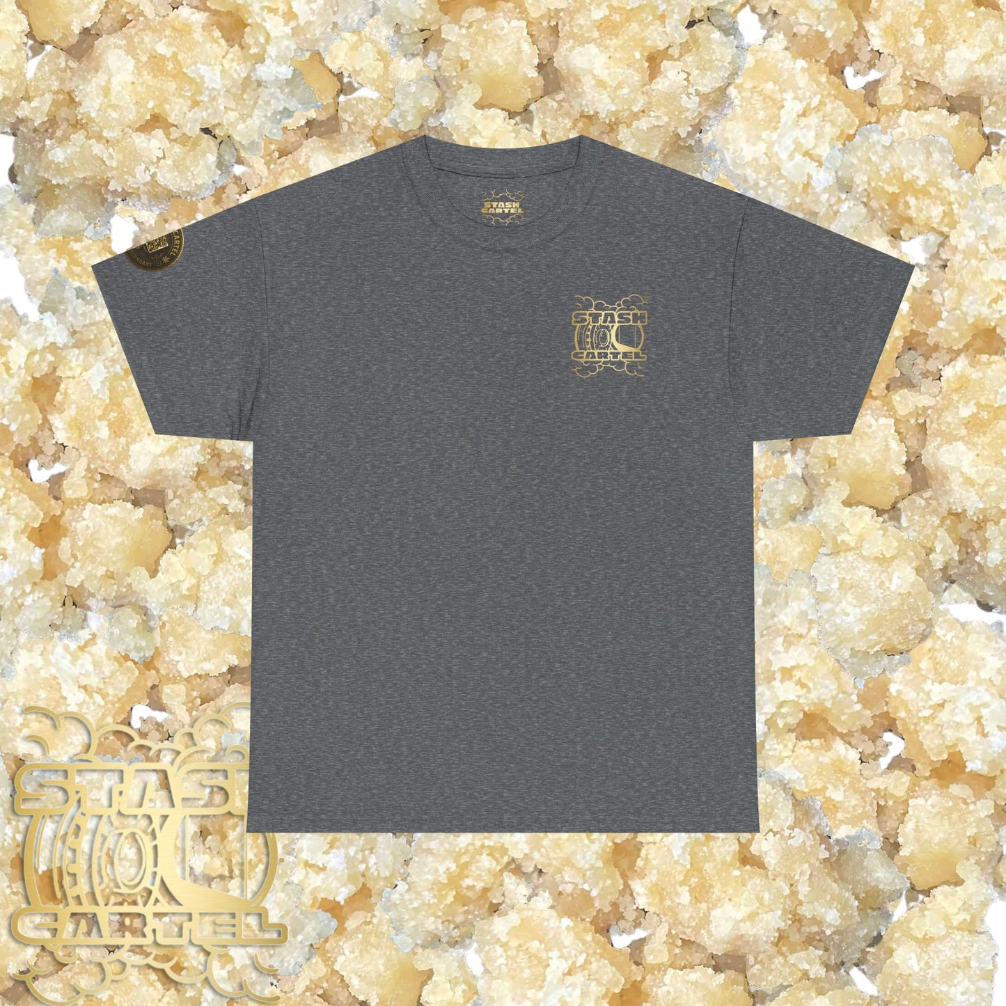 GMO Sherbet Sugar Wax Tee – Full Spectrum Drip, Loud & Creamy Unisex Heavy Cotton Tee