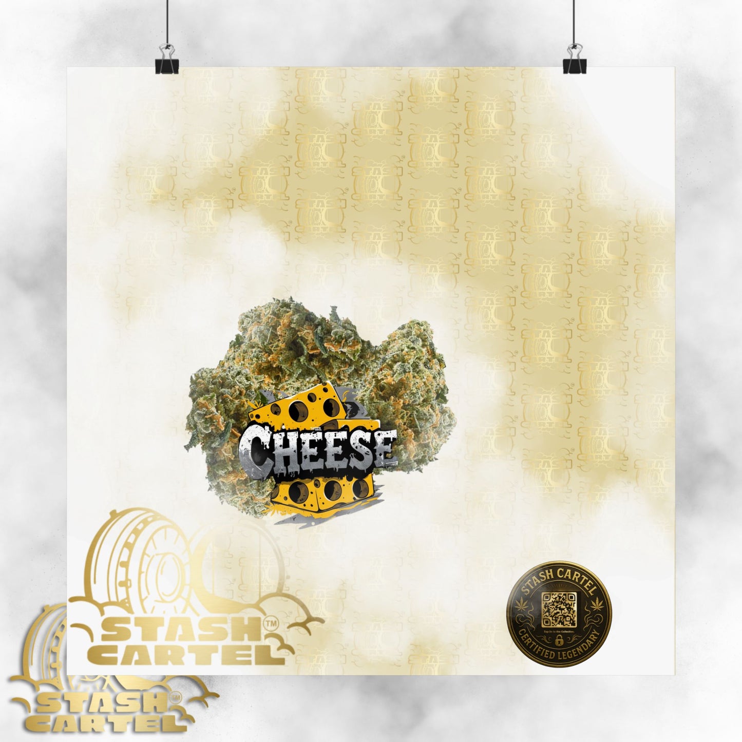 🧀🌀 Cheese Poster – Iconic UK Hybrid with Funky Cheddar & Bold Euphoria