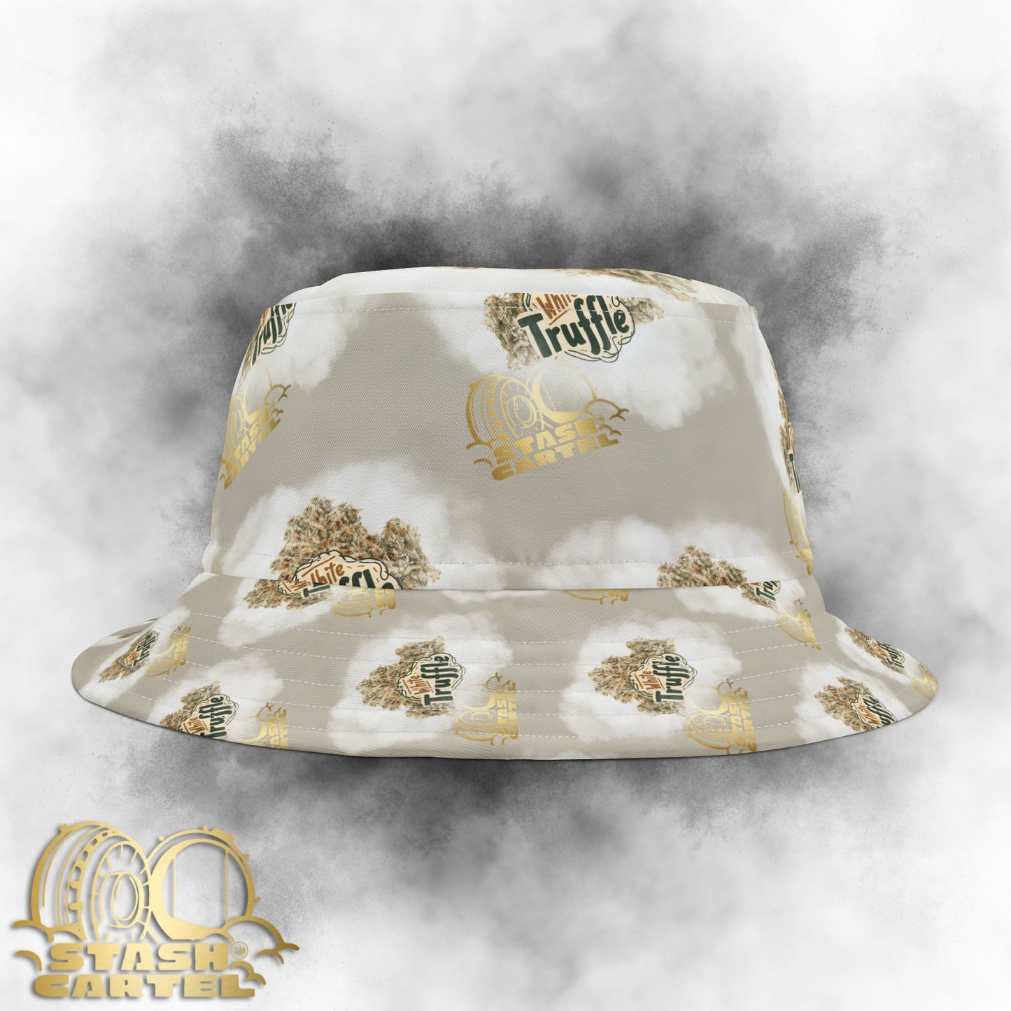 White Truffle Bucket Hat – Subtle Luxury with Earthy Cool