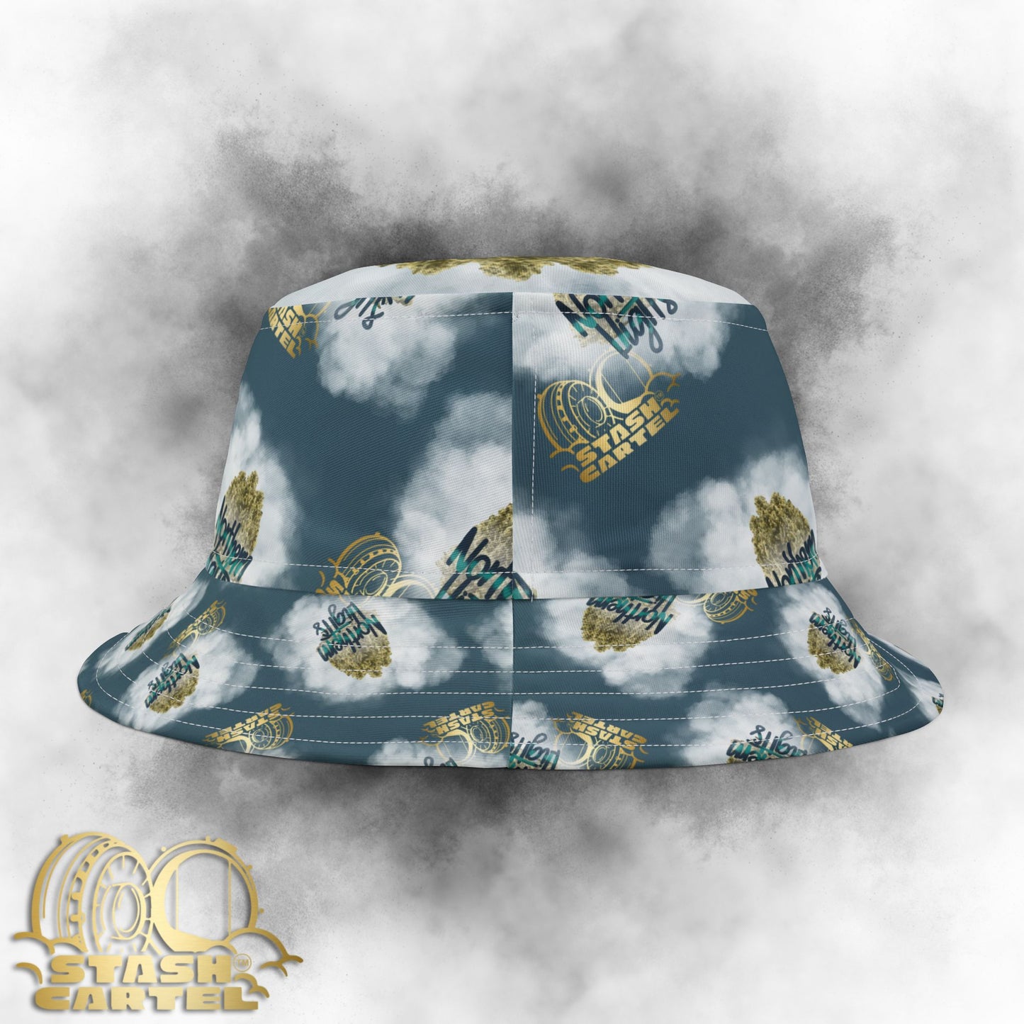 Northern Lights Bucket Hat – Cosmic Calm for Elevated Outfits