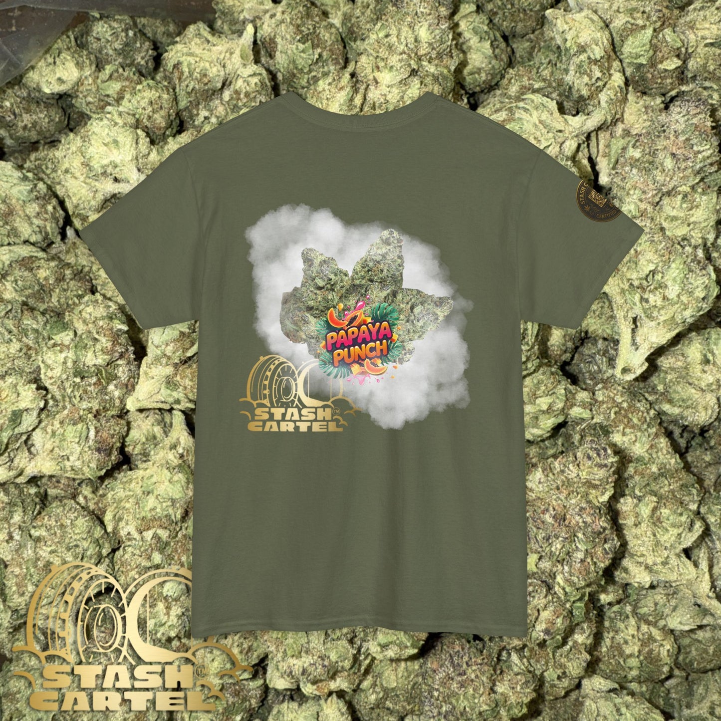 Papaya Punch Tee – Exotic Fruit Funk Unisex Cotton Tee