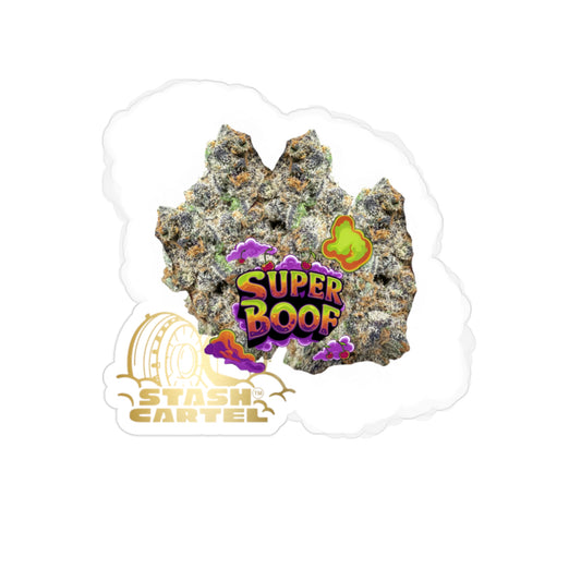 Super Boof Transparent Outdoor Sticker – Cannabis Culture Merch