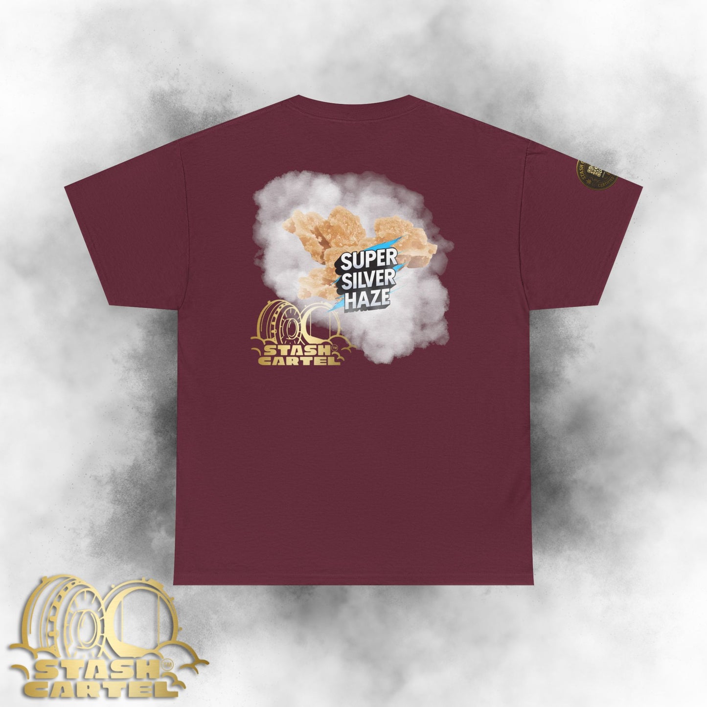 Super Silver Haze Sugar Wax Tee – Classic Energy, Dab-Level Intensity Unisex Heavy Cotton Tee