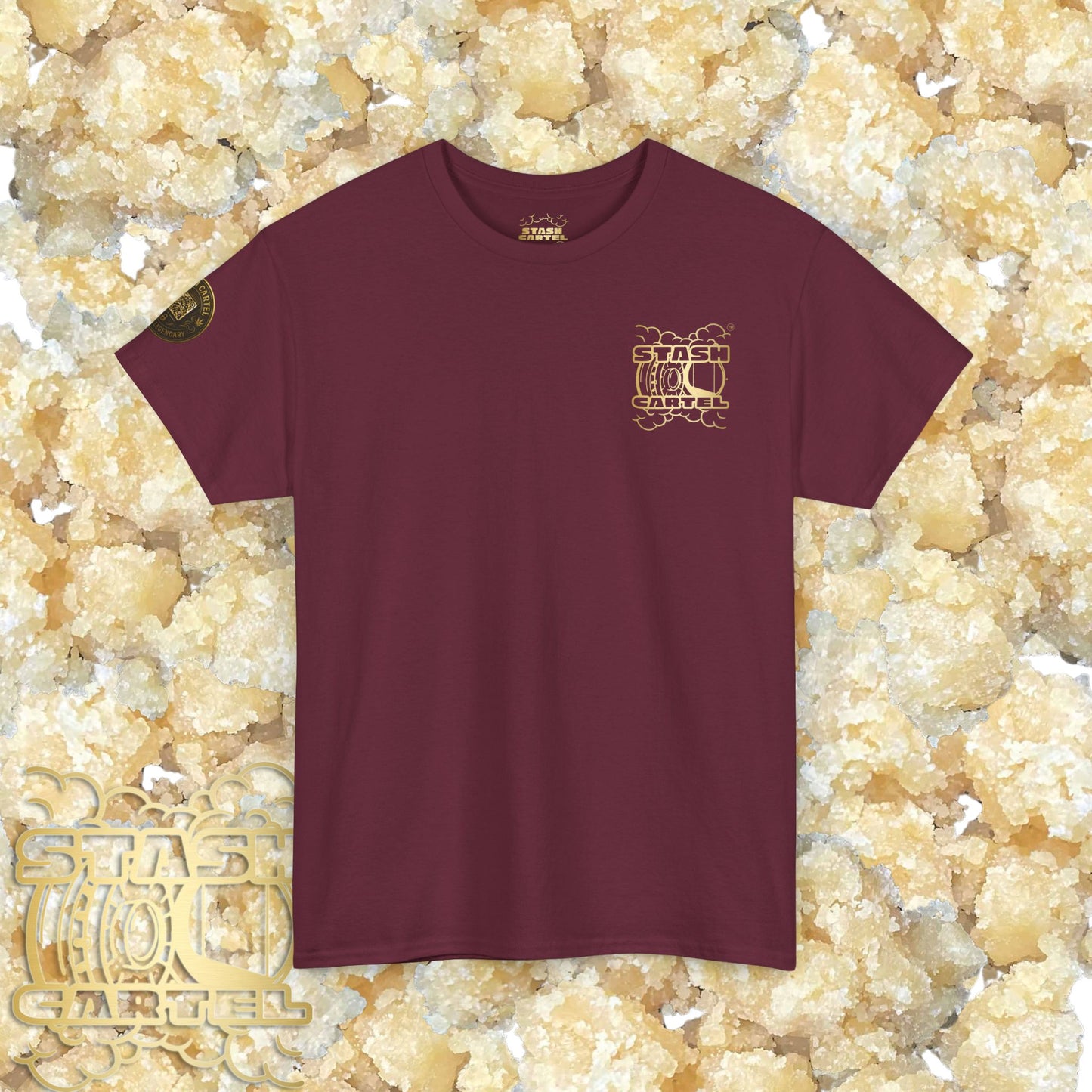 GMO Sherbet Sugar Wax Tee – Full Spectrum Drip, Loud & Creamy Unisex Heavy Cotton Tee