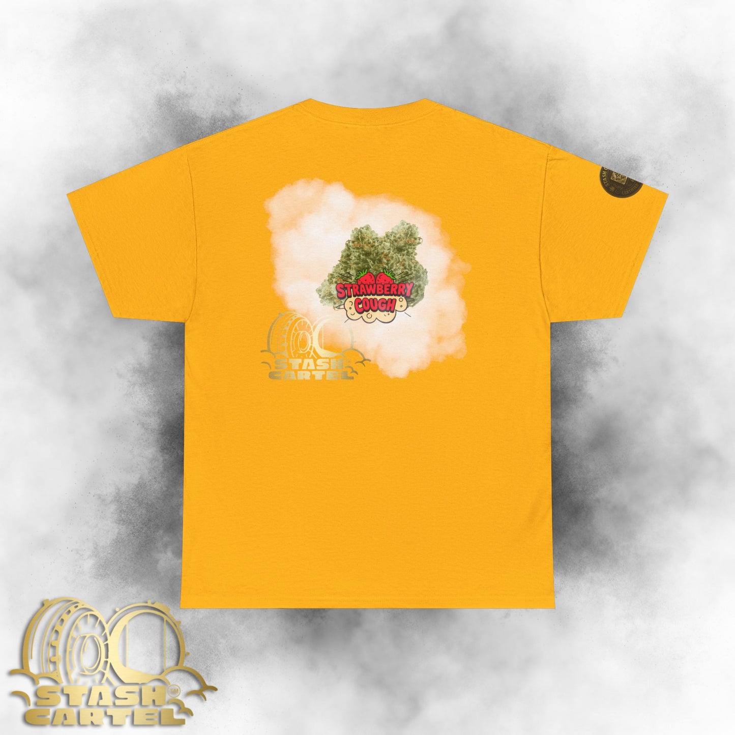 Strawberry Cough Tee – Sweet Smoke Euphoria Unisex Heavy Cotton Tee